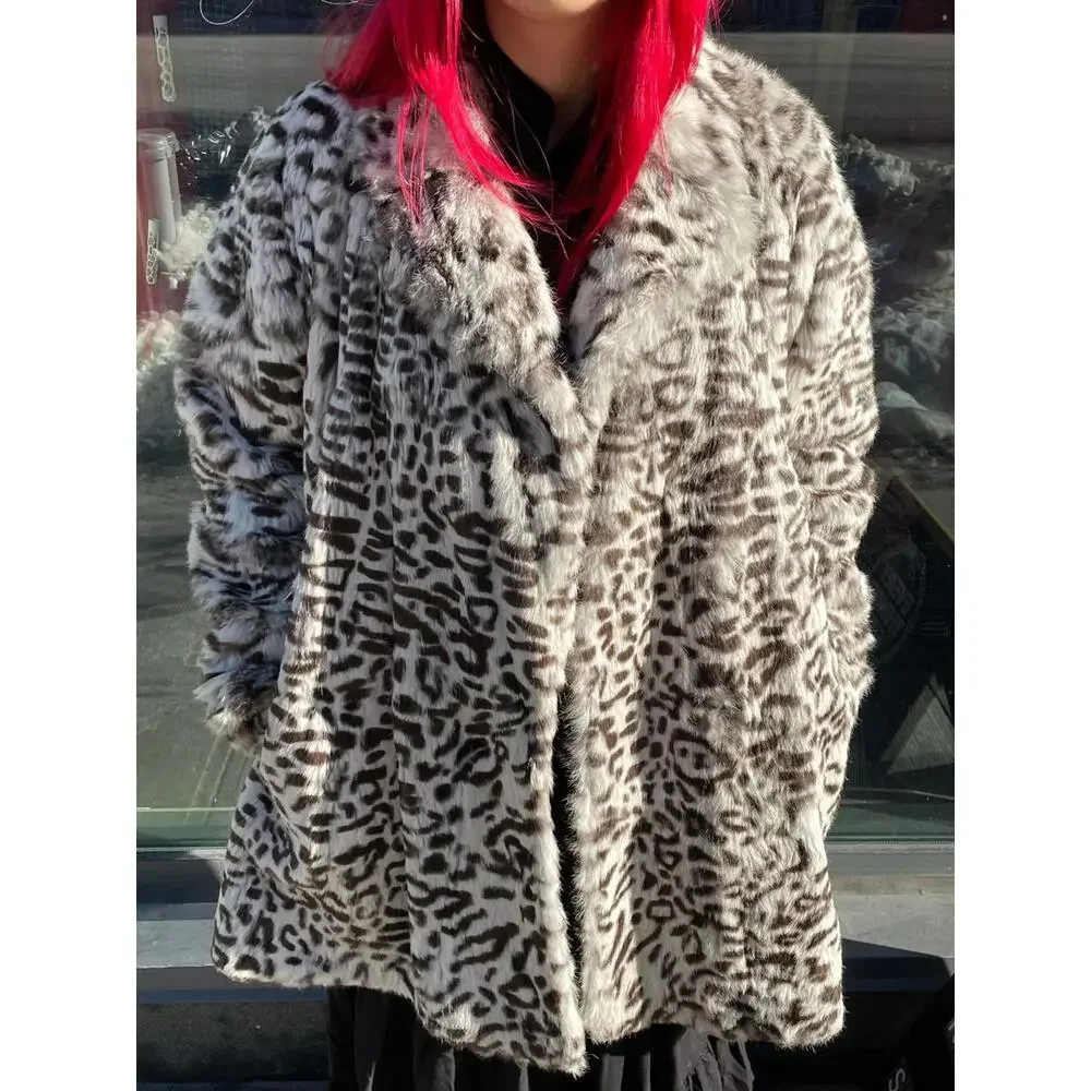 VIntage Rabbit Fur Coat - Picture 6 of 6